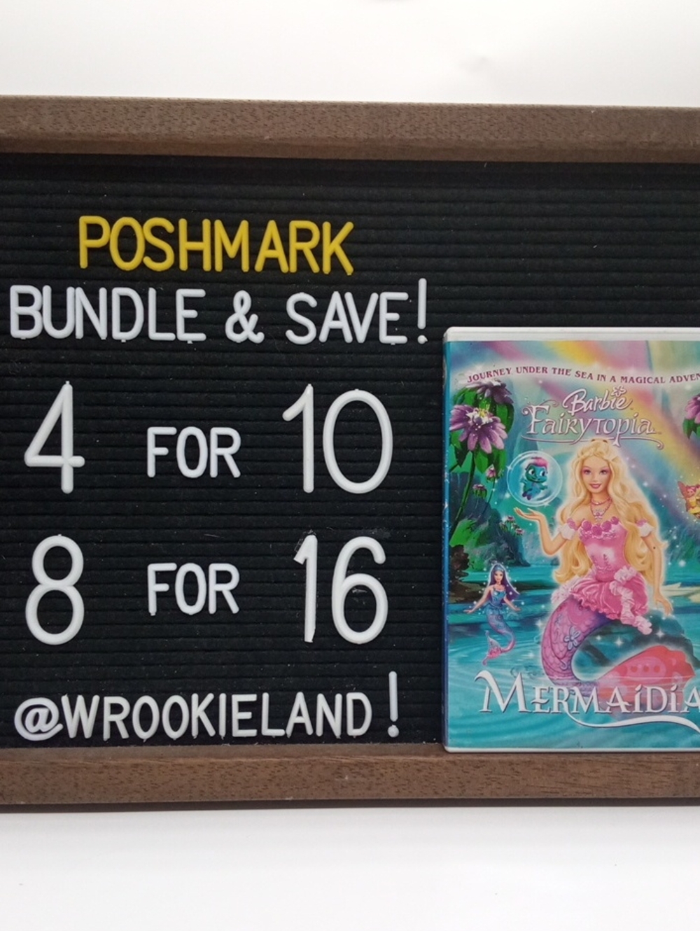 Barbie Fairytopia Mermaidia DVD#E7